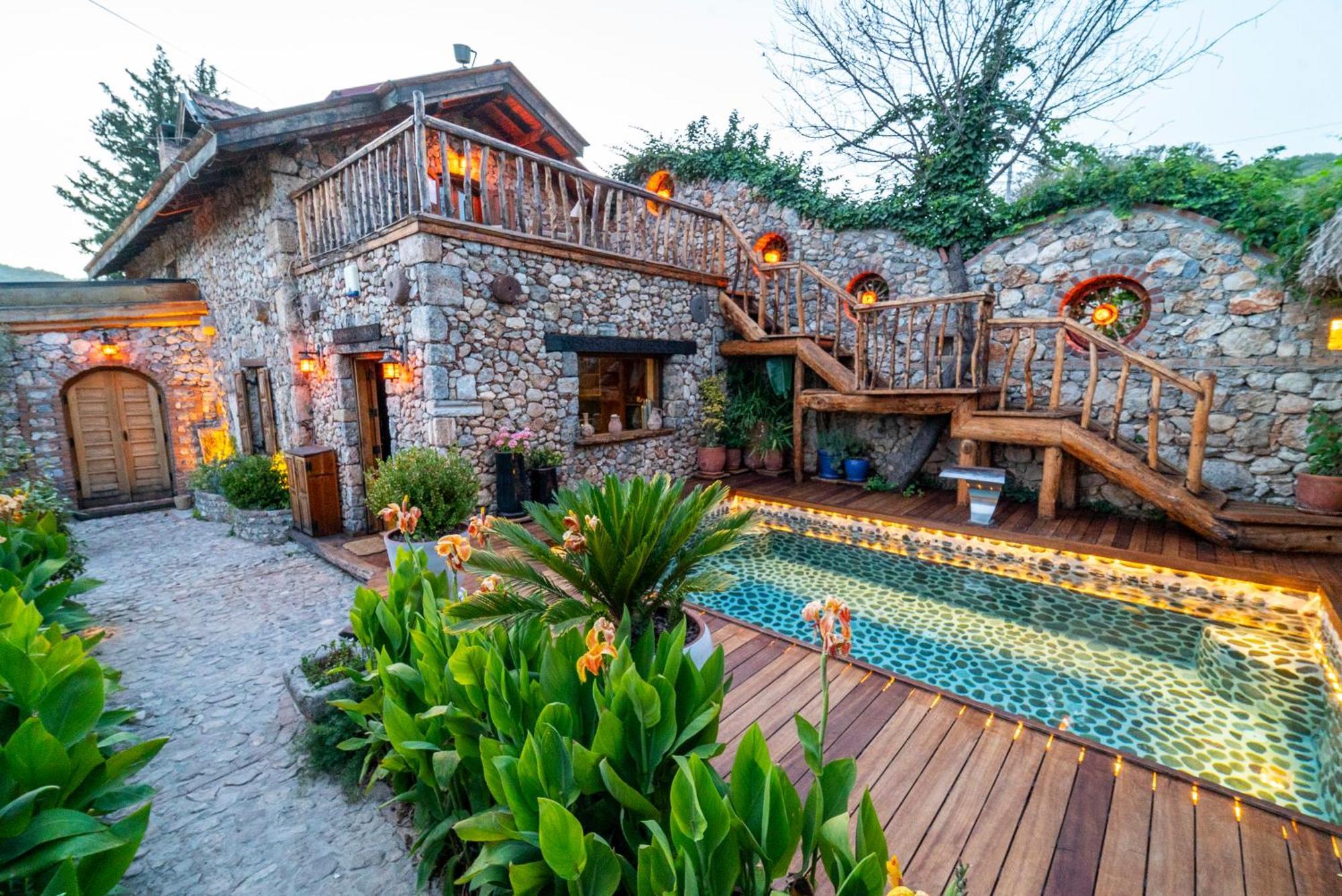 Levissi Lodge Otantic Stone Villa In Kayakoy Luaran gambar