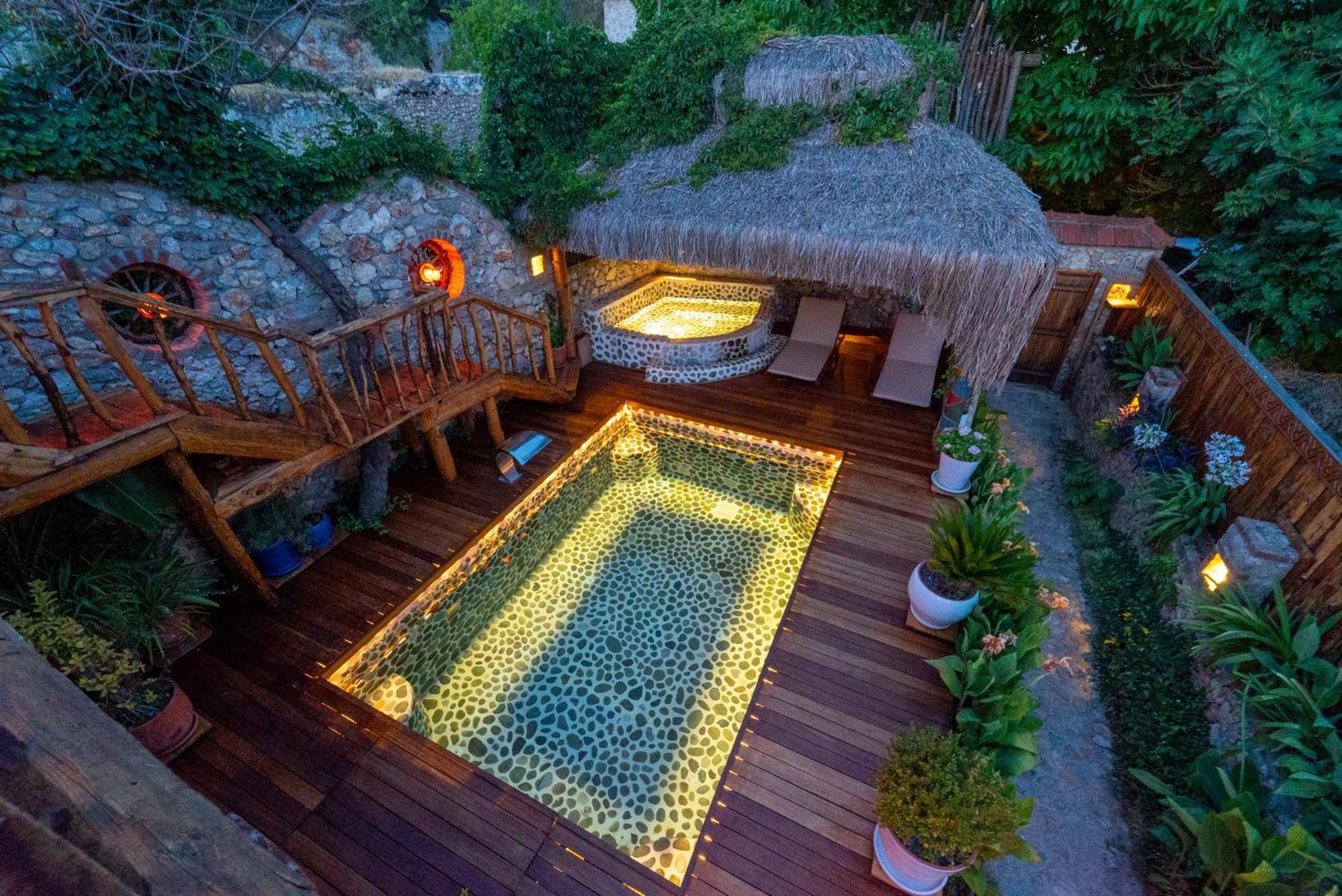 Levissi Lodge Otantic Stone Villa In Kayakoy Luaran gambar